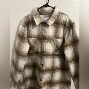 Women’s flannel jacket